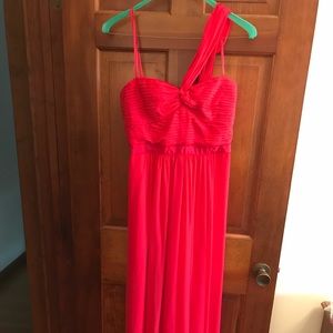 BCBG coral dress size 8
